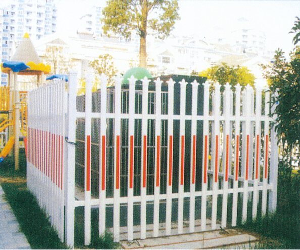 蓝山PVC865围墙护栏
